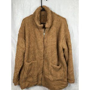 Gzbinz Women's Casual Warm Faux Shearling Coat Jacket Autumn Winter Long Sleeve